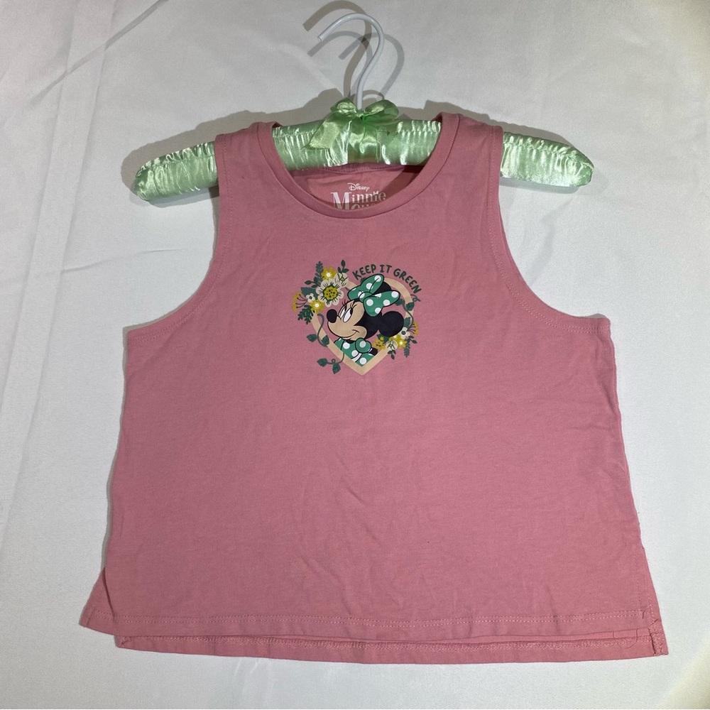 Disney Pink Floral Tank Top